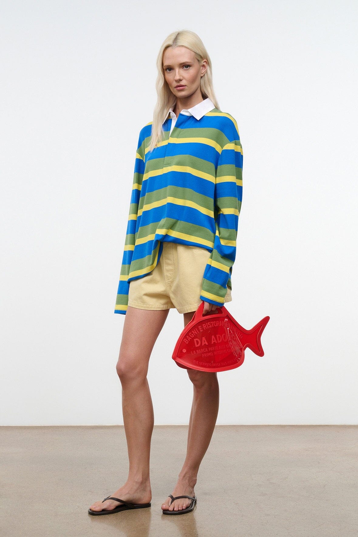 STAUD Clothing|New In Gavin Shirt Costa Stripe