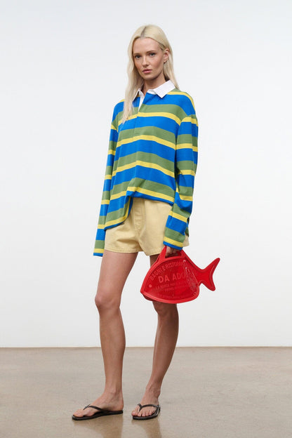 STAUD Clothing|New In Gavin Shirt Costa Stripe