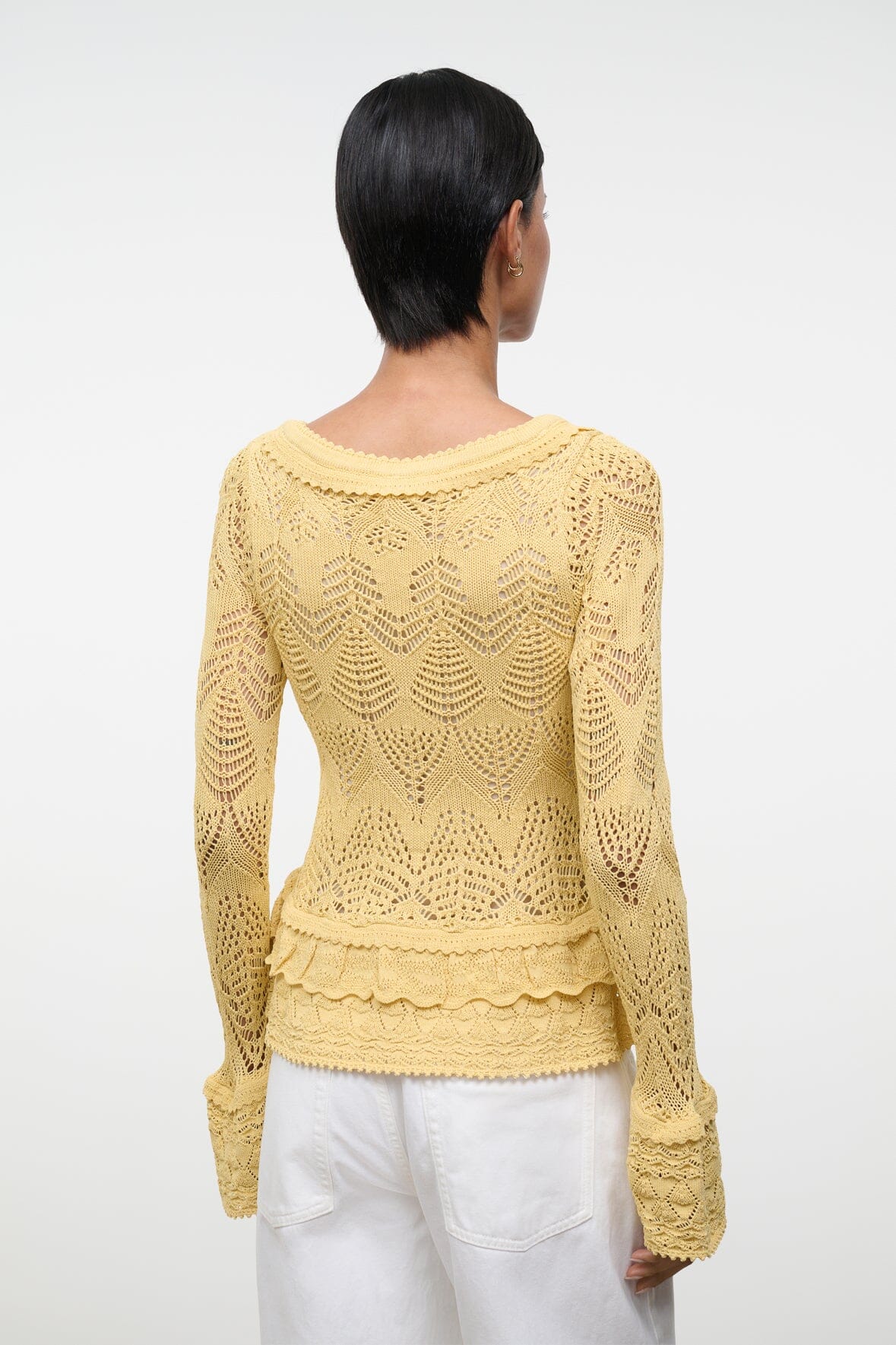 STAUD Clothing|New In Rozella Top Butter