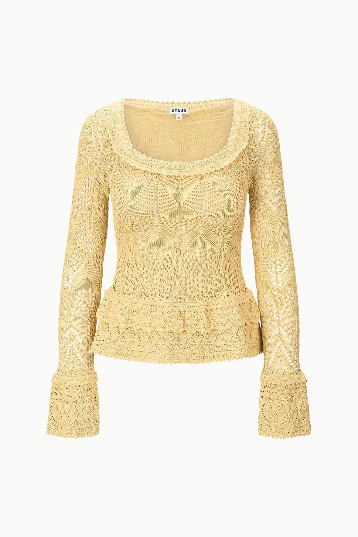 STAUD Clothing|New In Rozella Top Butter