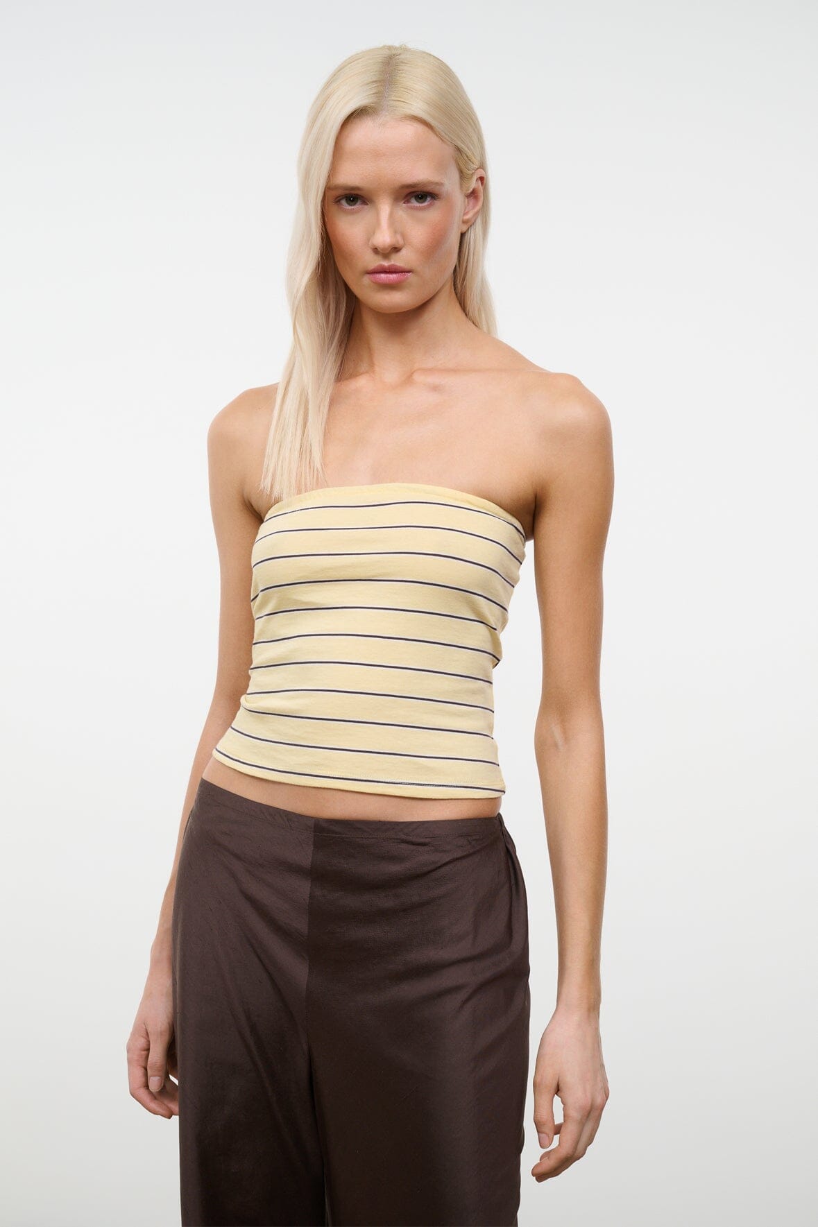 STAUD Clothing Amelia Top Monday Stripe