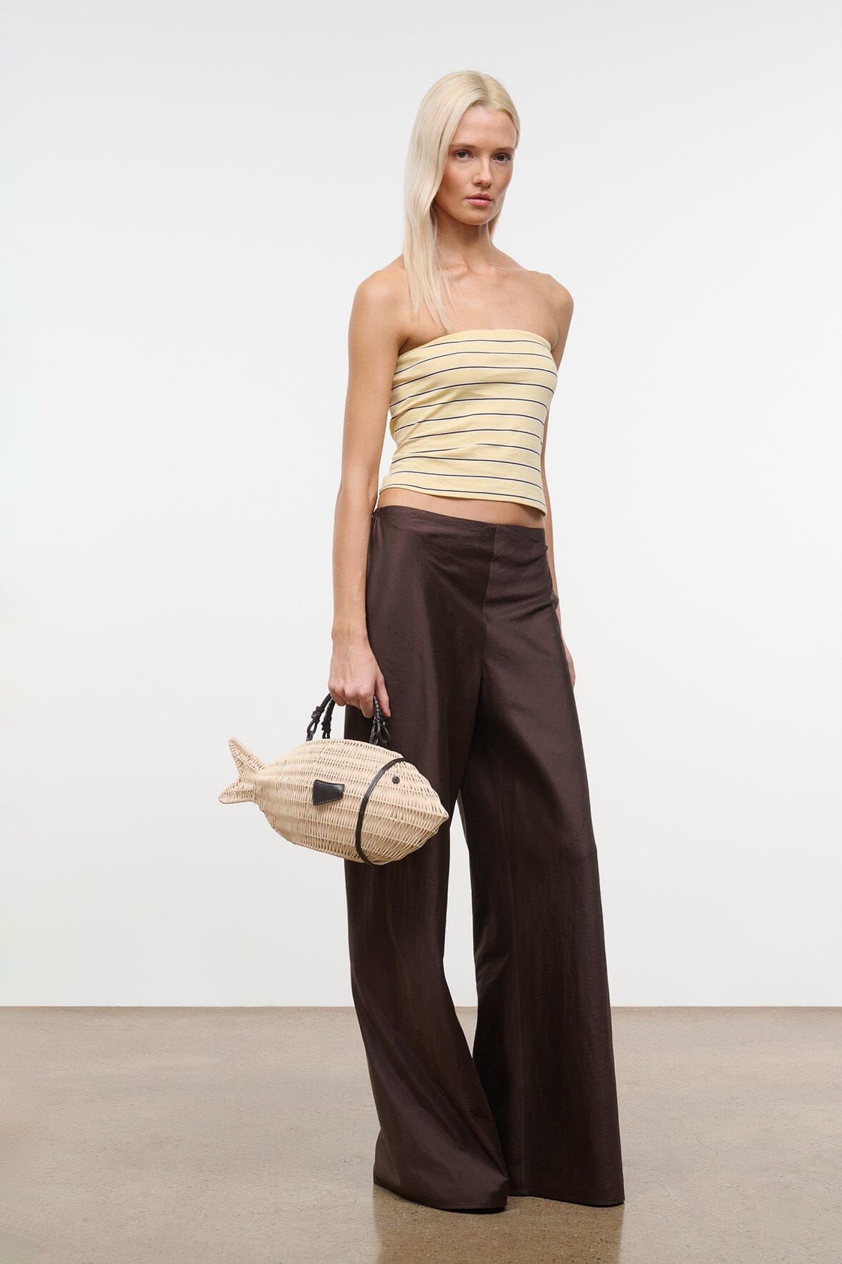 STAUD Clothing Amelia Top Monday Stripe