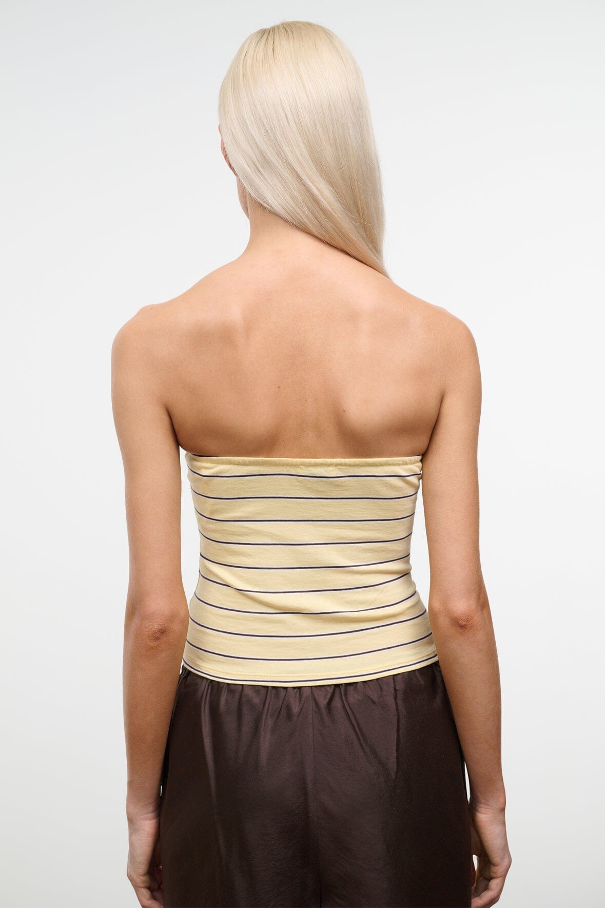 STAUD Clothing Amelia Top Monday Stripe