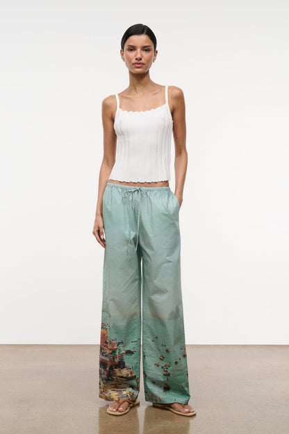 STAUD Clothing Skye Tank Ivory