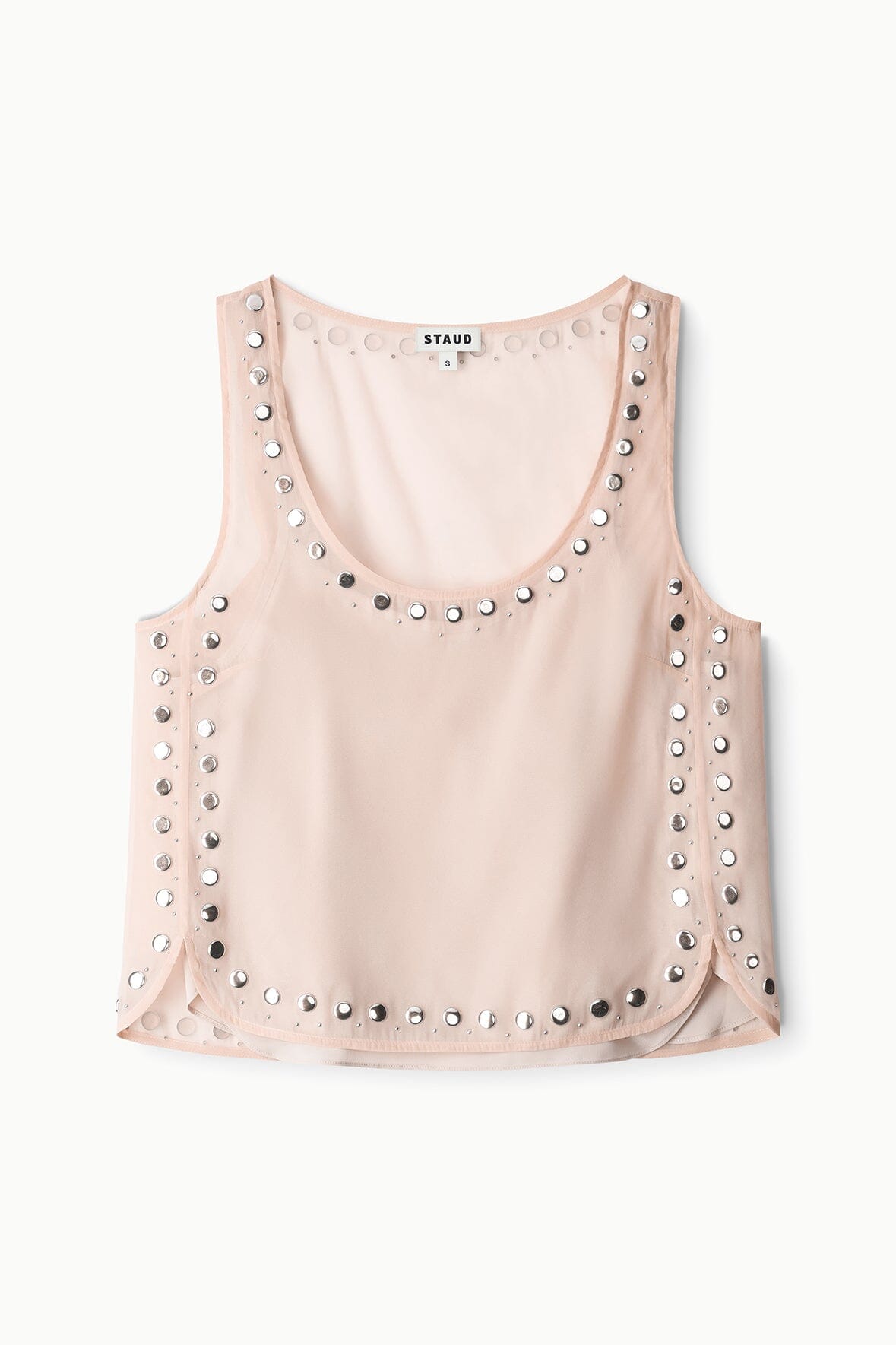 STAUD Clothing|New In Cara Top Flax Studs