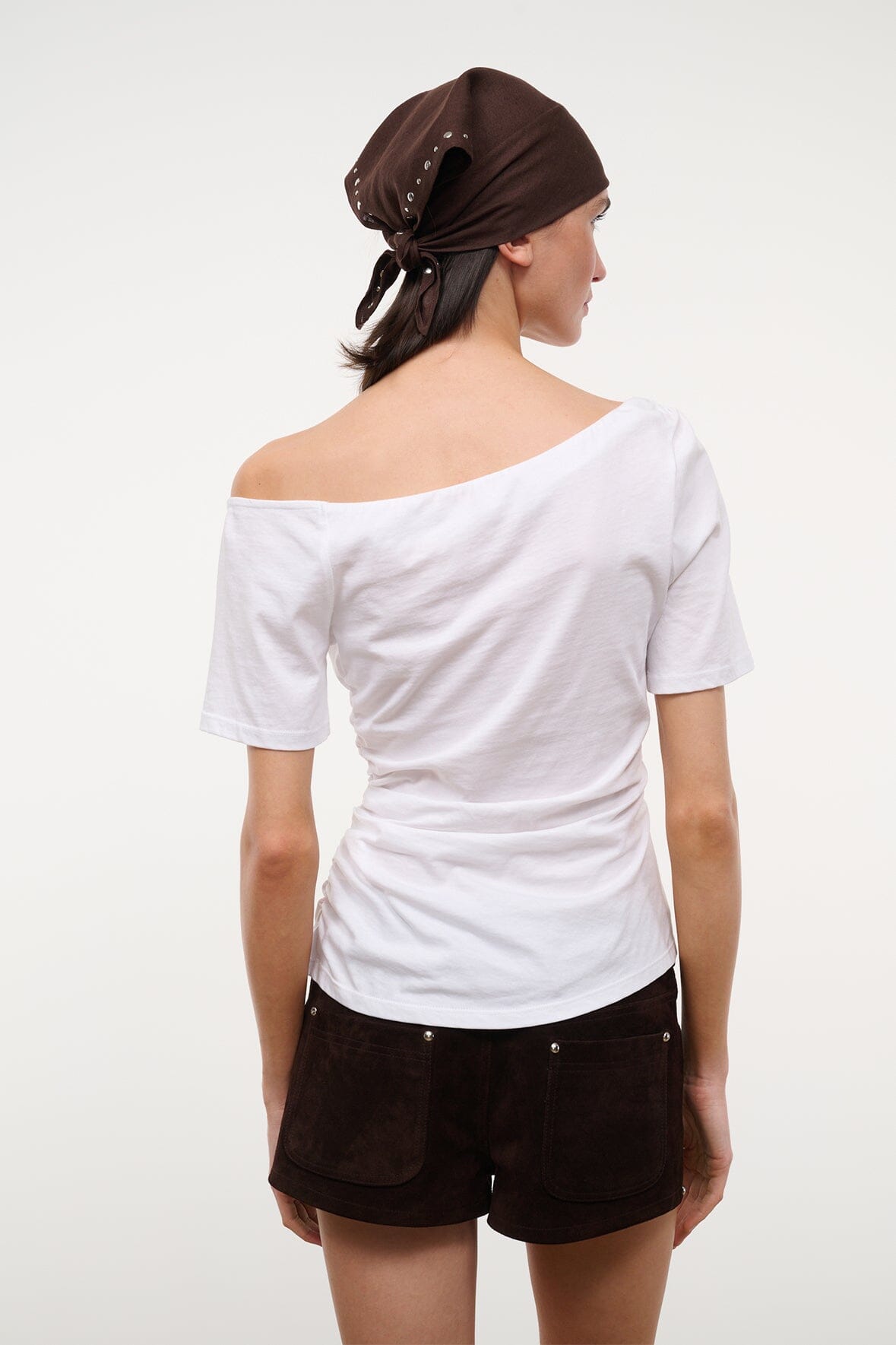 STAUD Clothing Carine Top White