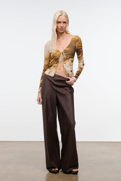 STAUD Clothing Avani Top Cliffside
