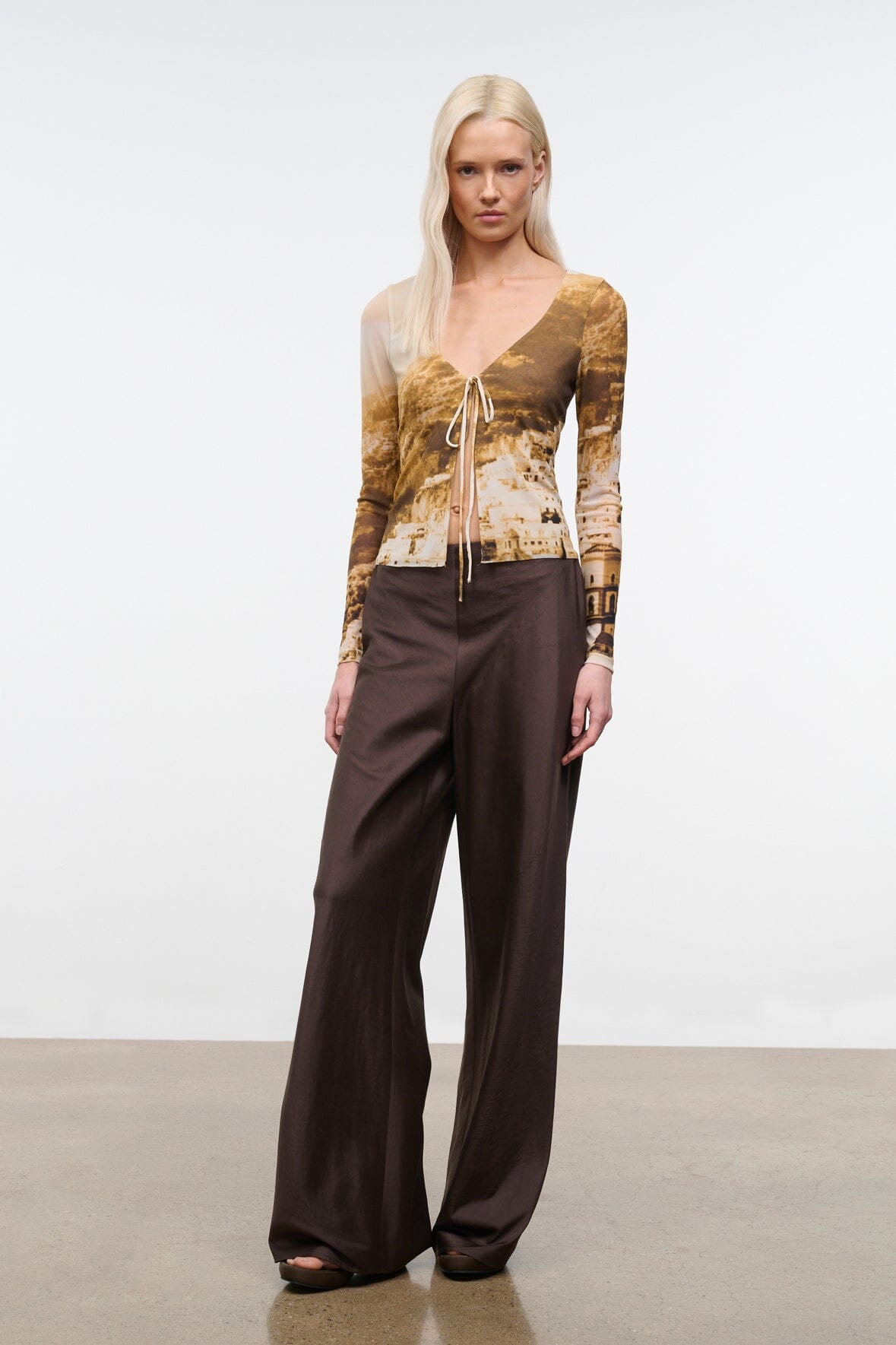 STAUD Clothing Avani Top Cliffside