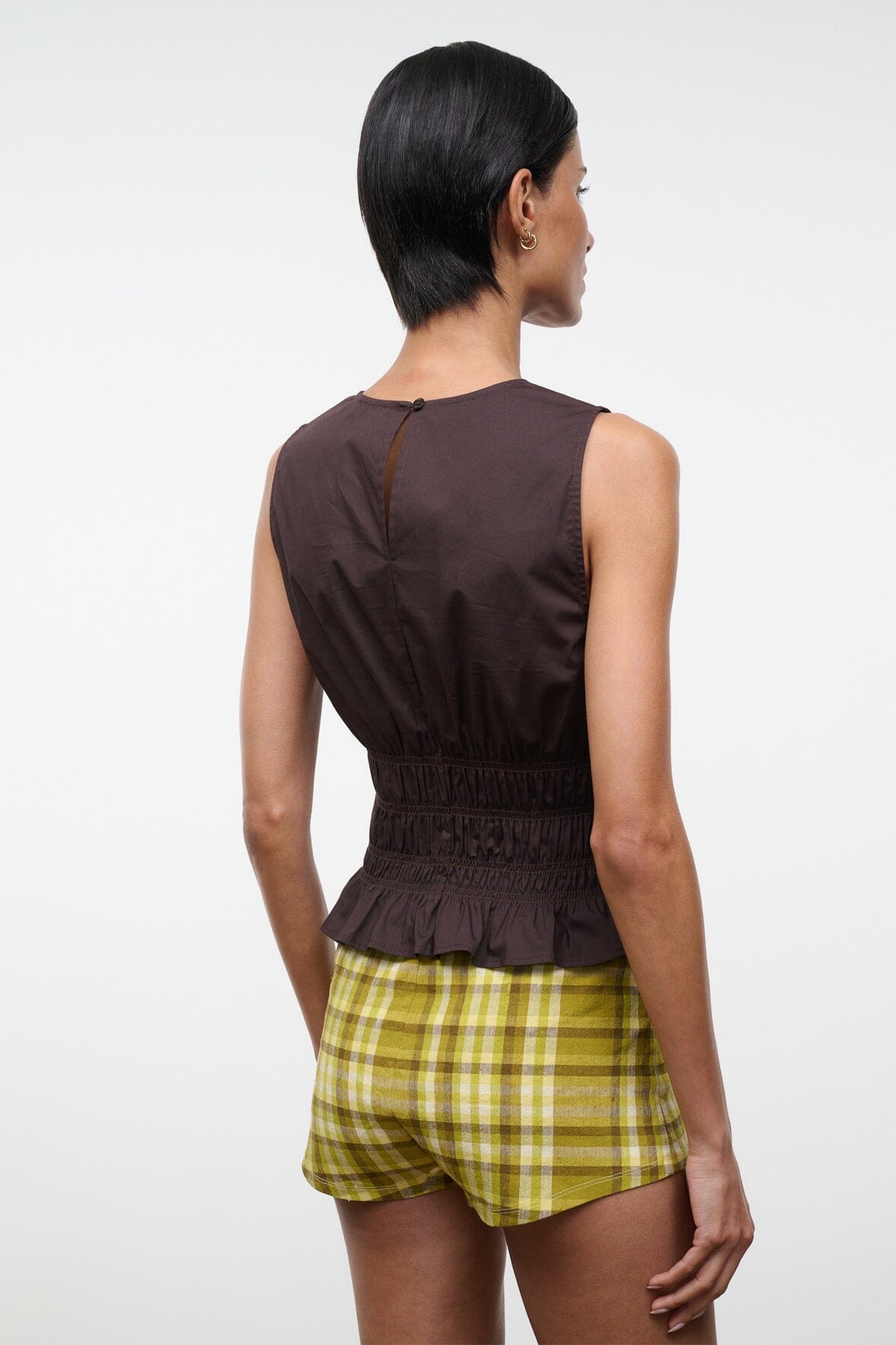 STAUD Clothing Culver Top Earth