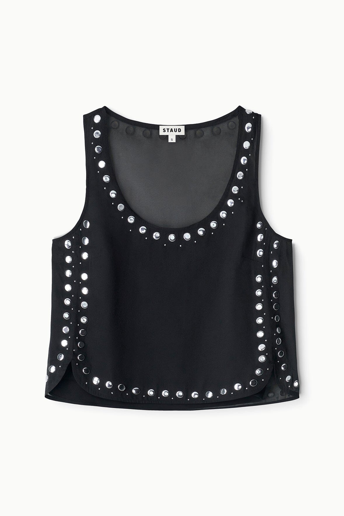 STAUD Clothing|New In Cara Top Black Studs