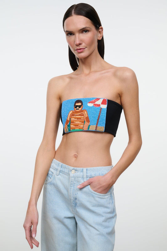 STAUD Clothing Tommy Tube Top Sundaze