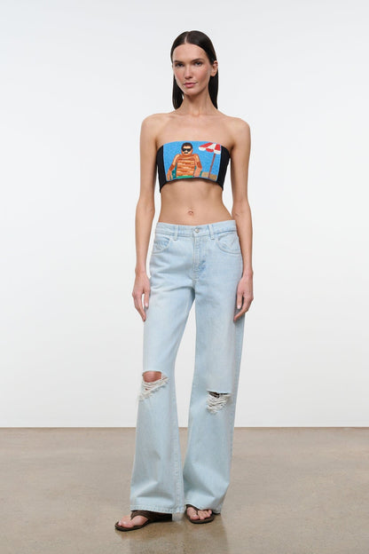 STAUD Clothing Tommy Tube Top Sundaze