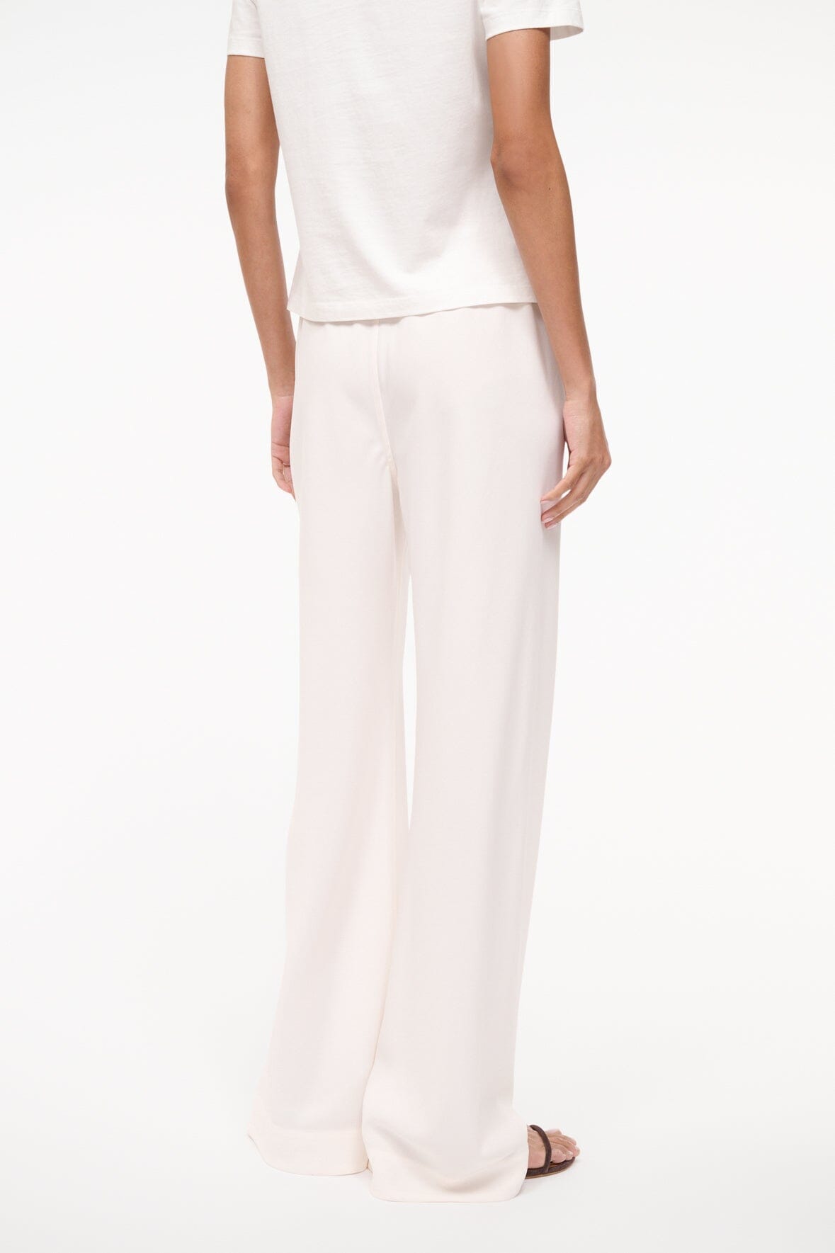 STAUD Clothing Stroll Pant Ivory