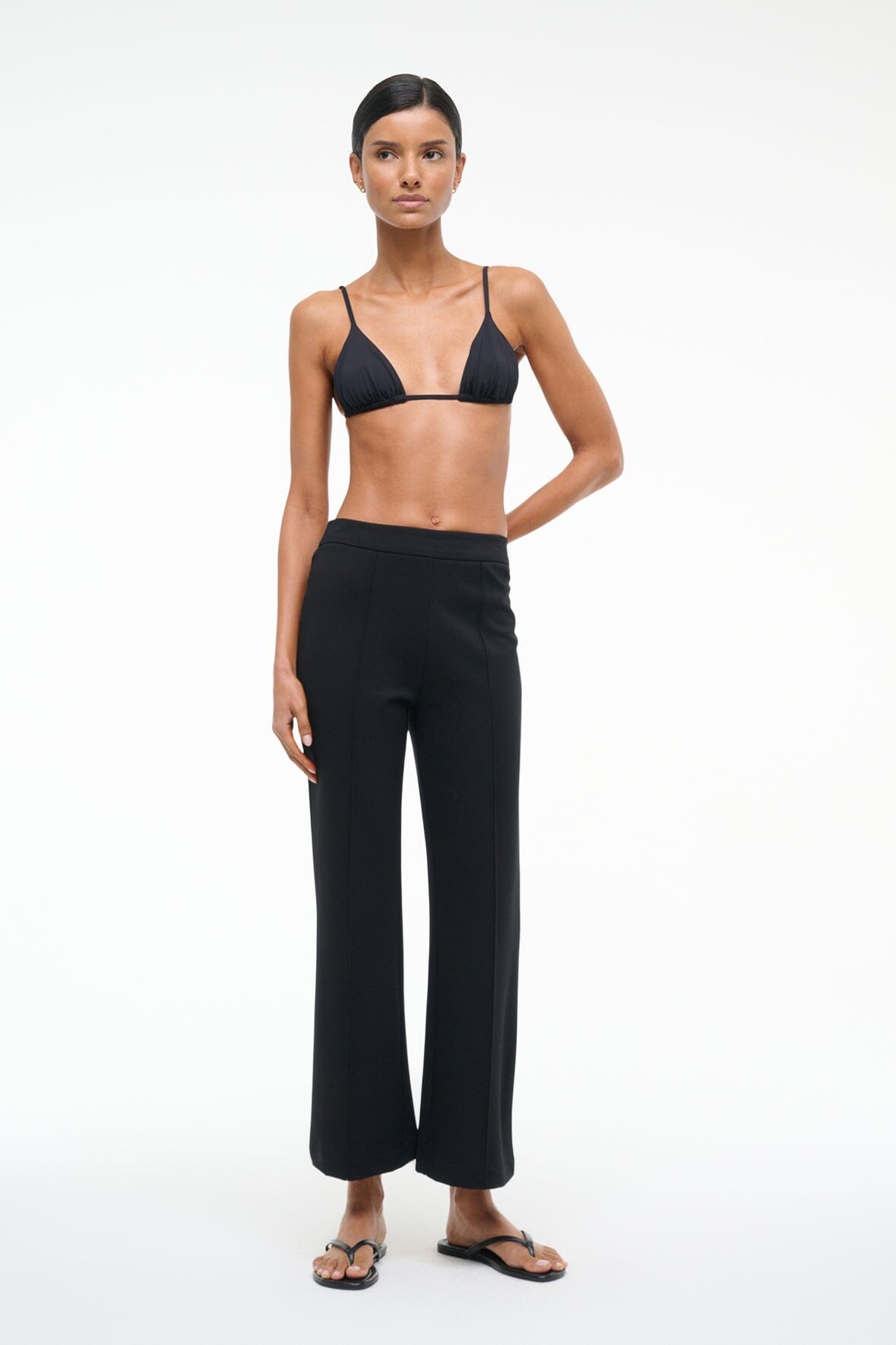 STAUD Clothing Knack Pant Black
