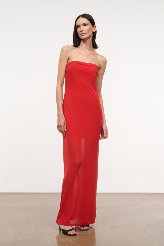 STAUD Dresses|Clothing Liliana Dress Tomato