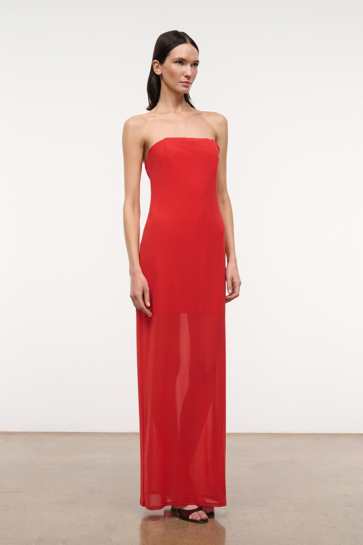 STAUD Dresses|Clothing Liliana Dress Tomato