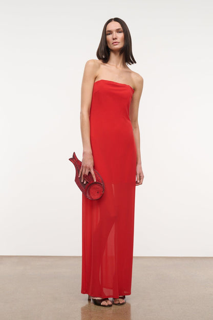 STAUD Dresses|Clothing Liliana Dress Tomato