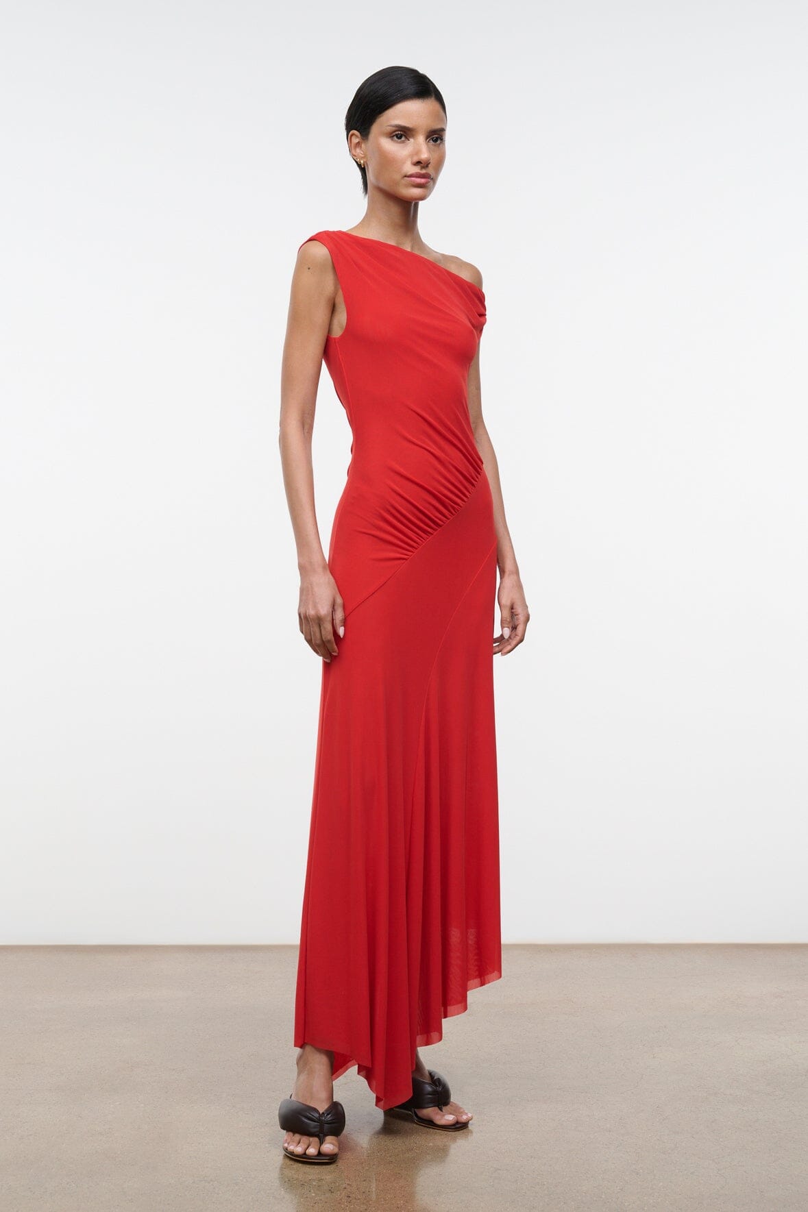 STAUD Dresses|Clothing Amaris Dress Tomato