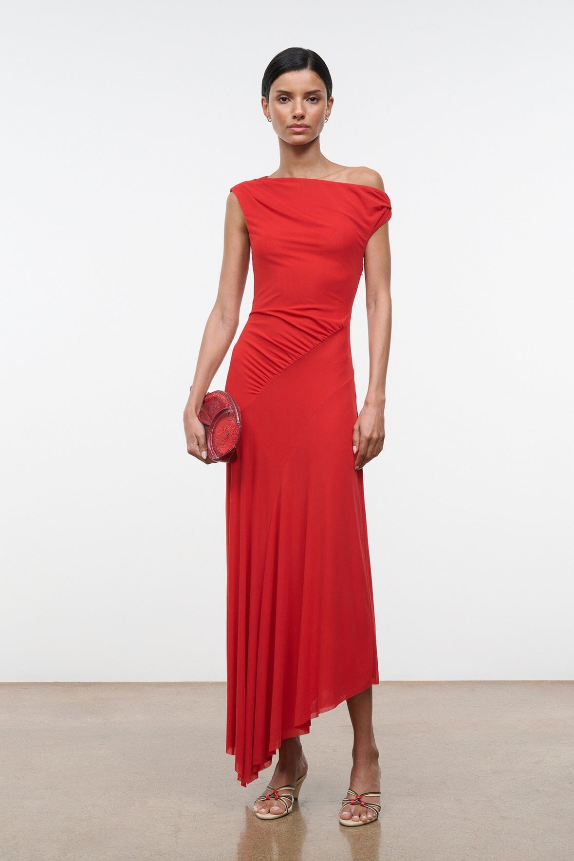 STAUD Dresses|Clothing Amaris Dress Tomato