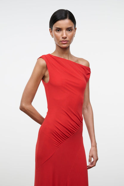 STAUD Dresses|Clothing Amaris Dress Tomato
