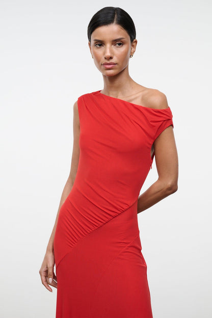 STAUD Dresses|Clothing Amaris Dress Tomato