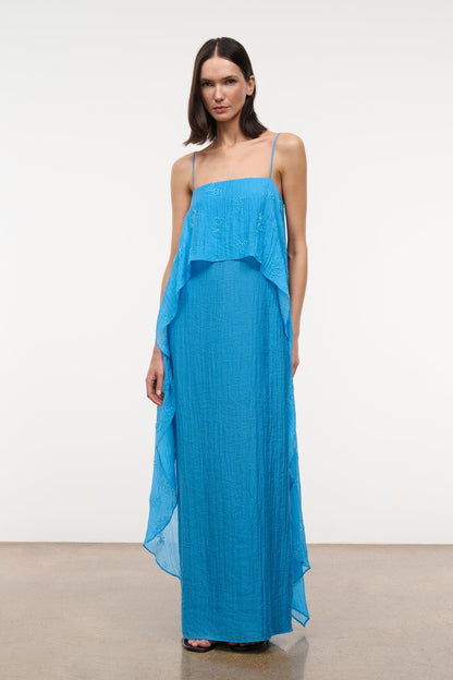 STAUD Dresses|Sale Valencia Dress Pacific