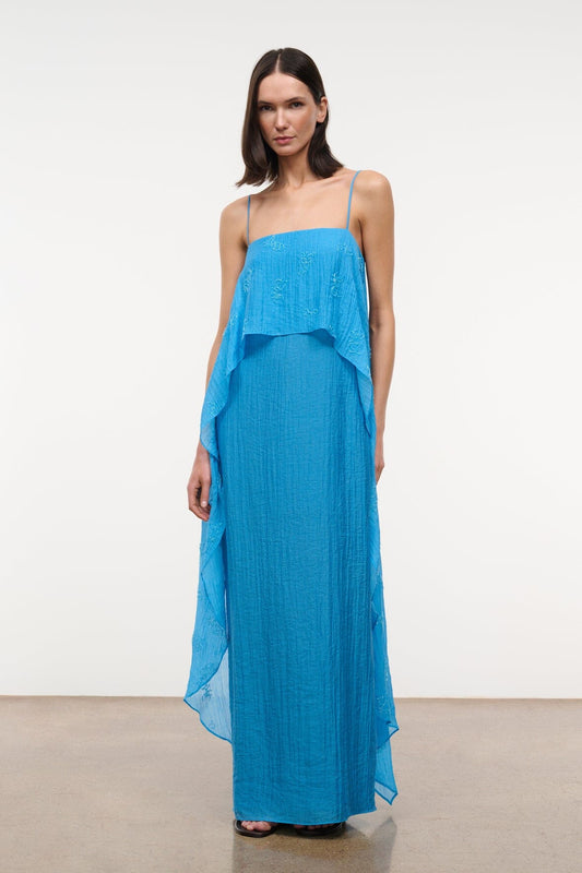 STAUD Dresses|Sale Valencia Dress Pacific