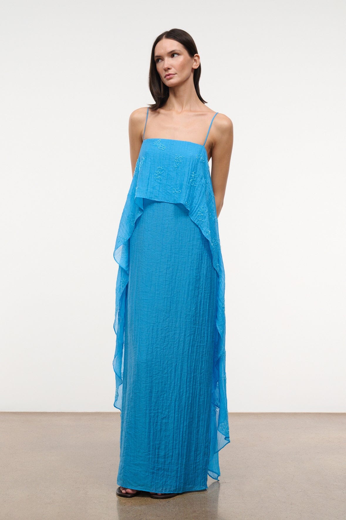 STAUD Dresses|Sale Valencia Dress Pacific