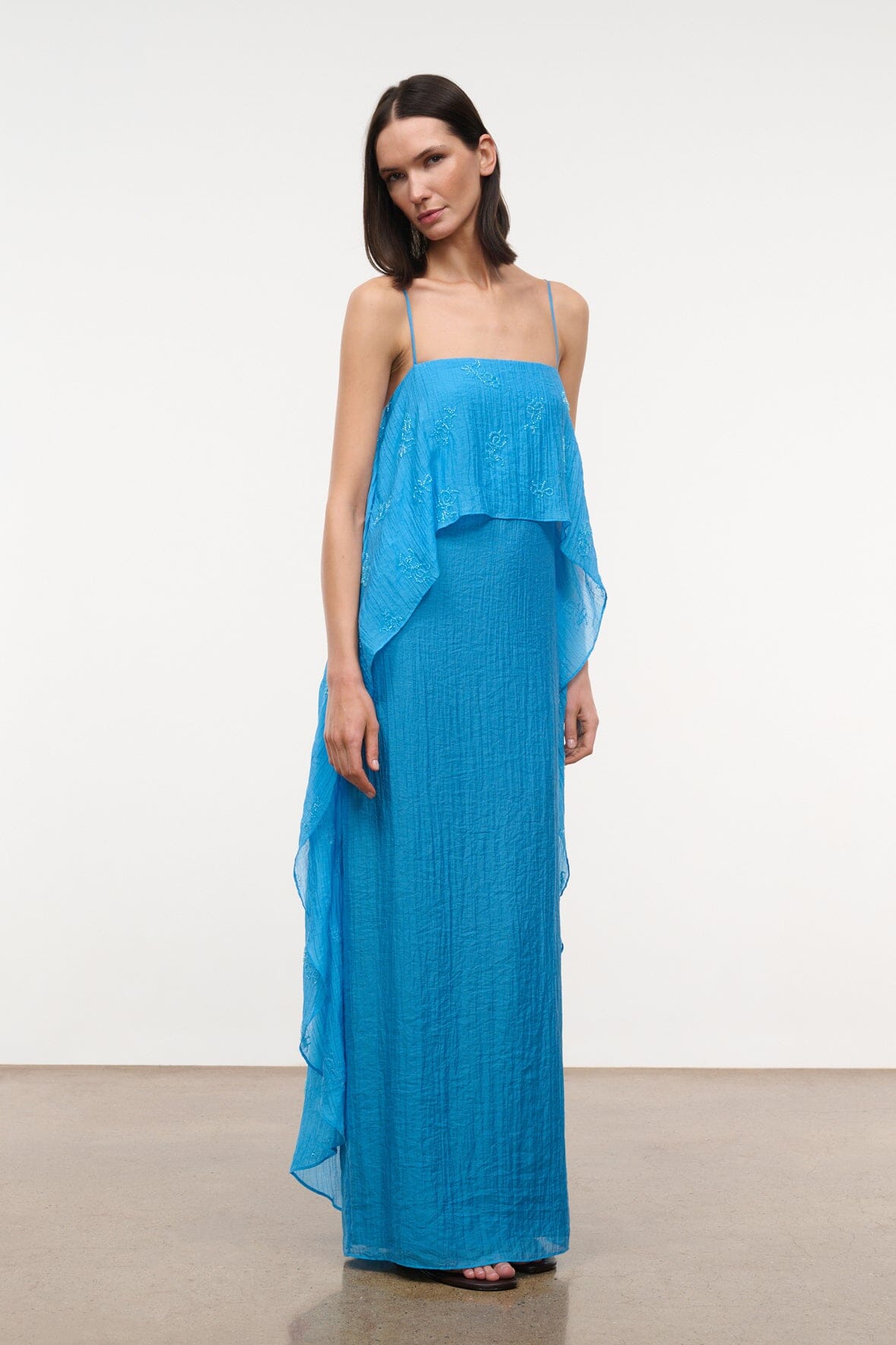 STAUD Dresses|Sale Valencia Dress Pacific
