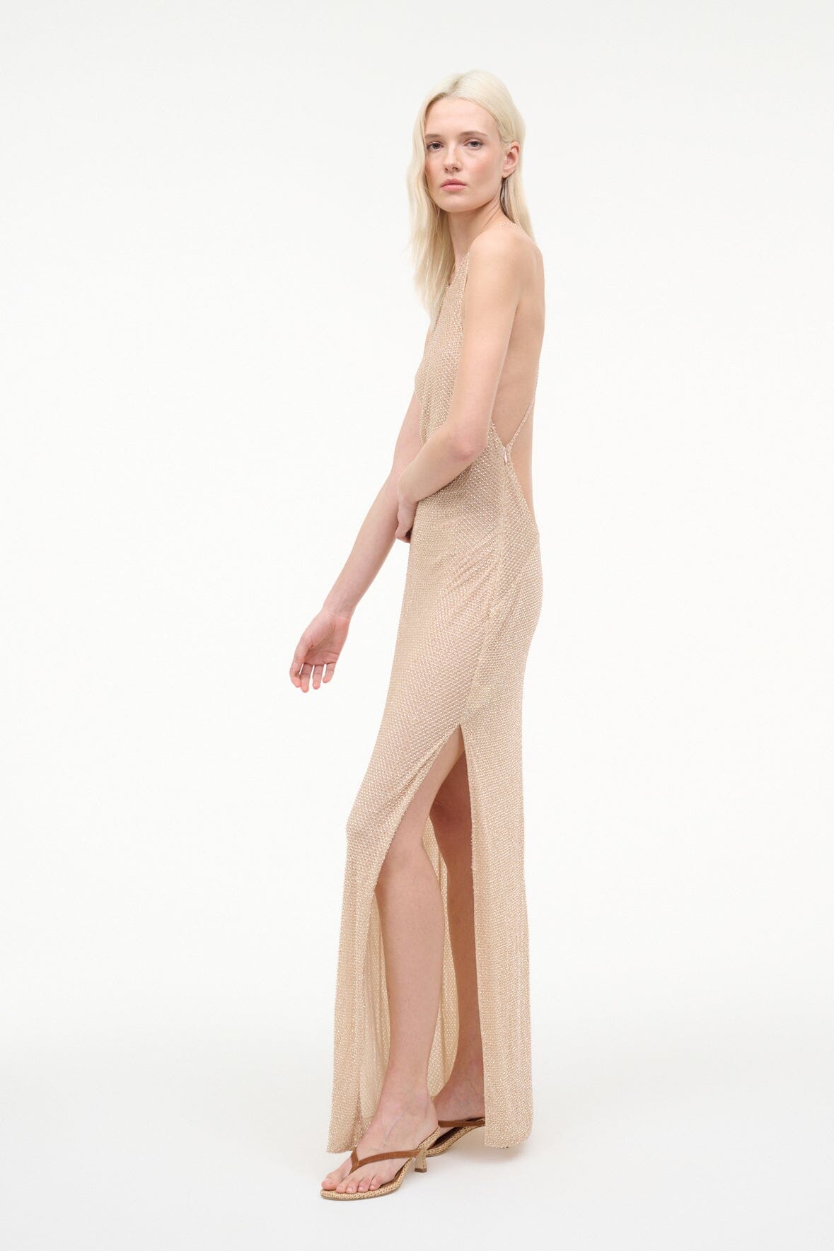 STAUD Dresses|Clothing Rhea Dress Champagne