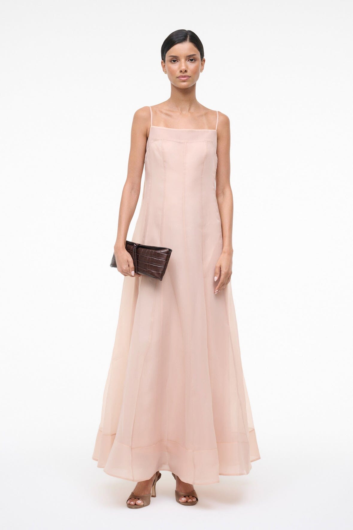STAUD Dresses|Clothing Gustav Dress Fawn