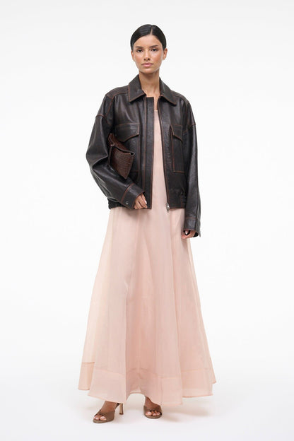 STAUD Dresses|Clothing Gustav Dress Fawn