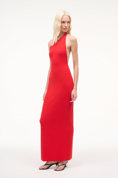 STAUD Dresses|Sale Reina Dress Red Rose