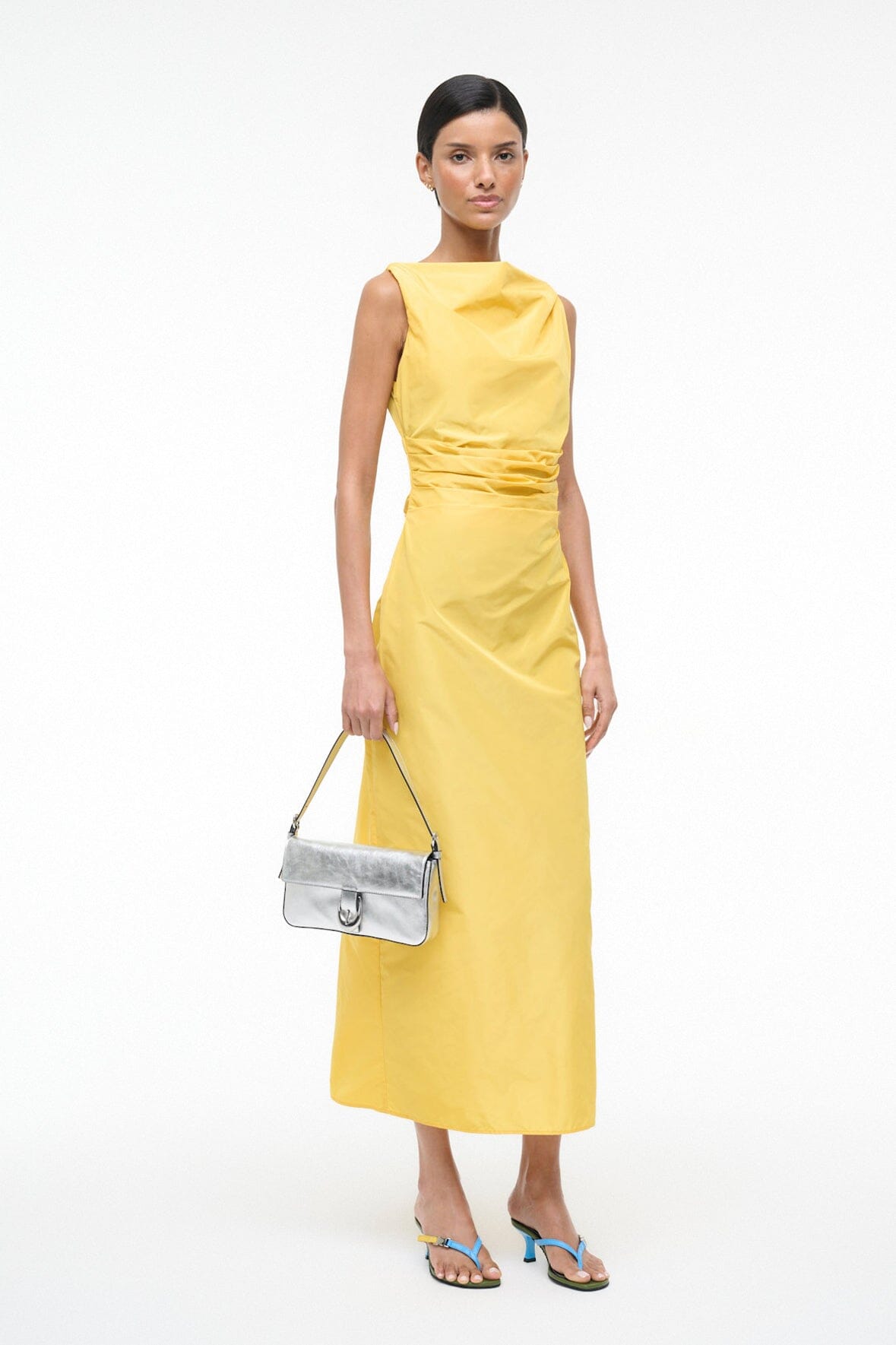 STAUD Dresses|Sale Callie Dress Sunshine