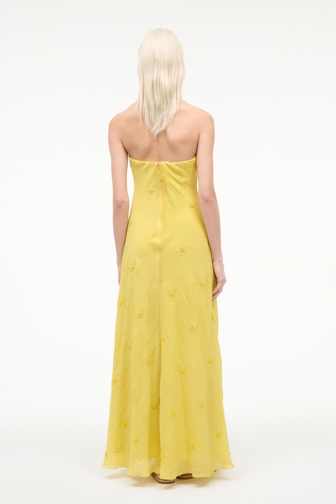 STAUD Dresses|Clothing Cassie Dress Lemon Custard