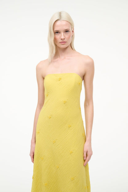STAUD Dresses|Clothing Cassie Dress Lemon Custard