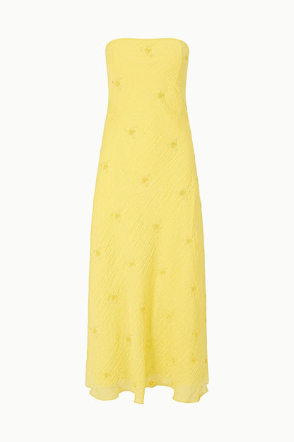 STAUD Dresses|Clothing Cassie Dress Lemon Custard