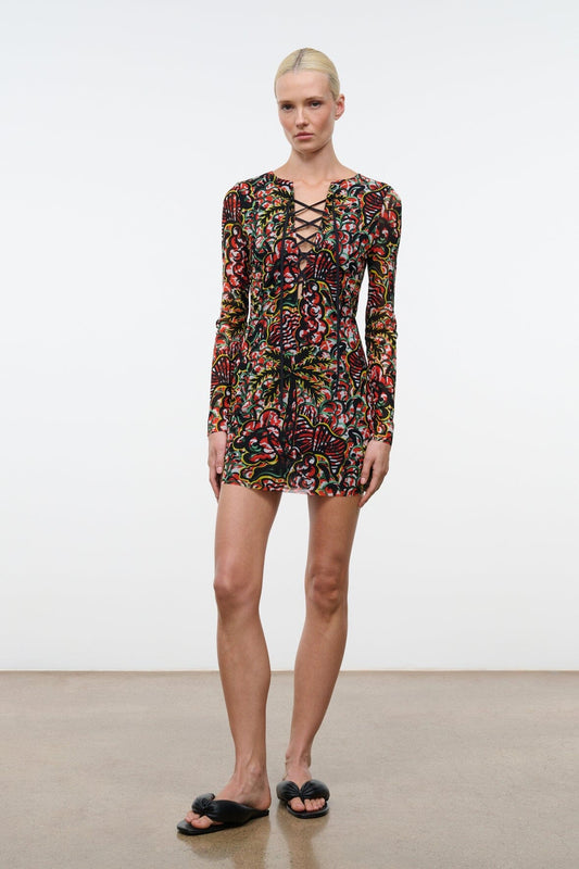 STAUD Dresses|Sale Reve Mini Dress Vibez
