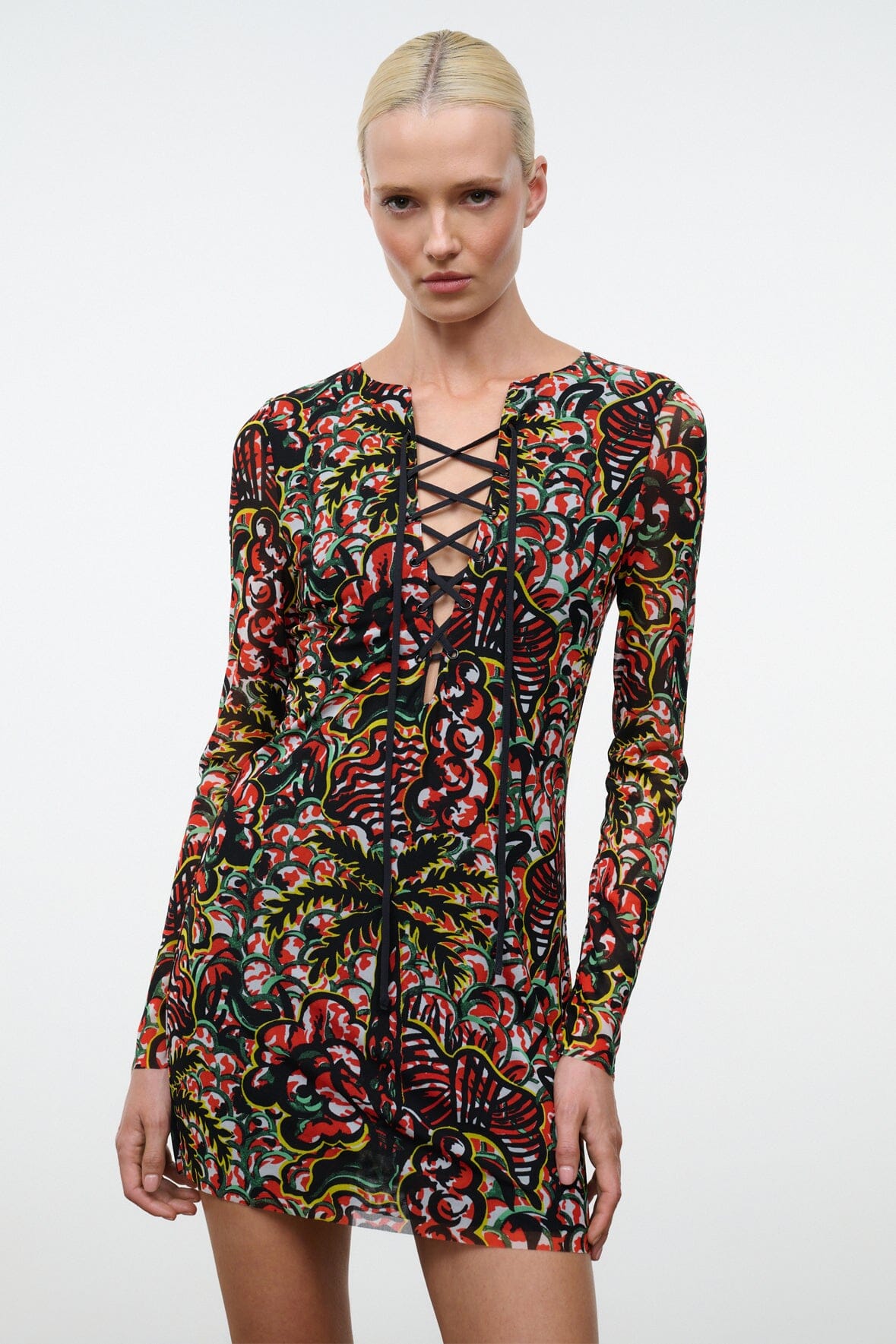 STAUD Dresses|Sale Reve Mini Dress Vibez