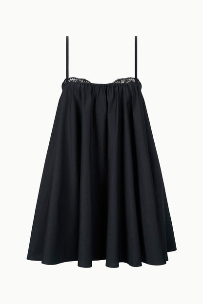 STAUD Dresses|Clothing|New In Cecily Mini Dress Black Babydoll Dress