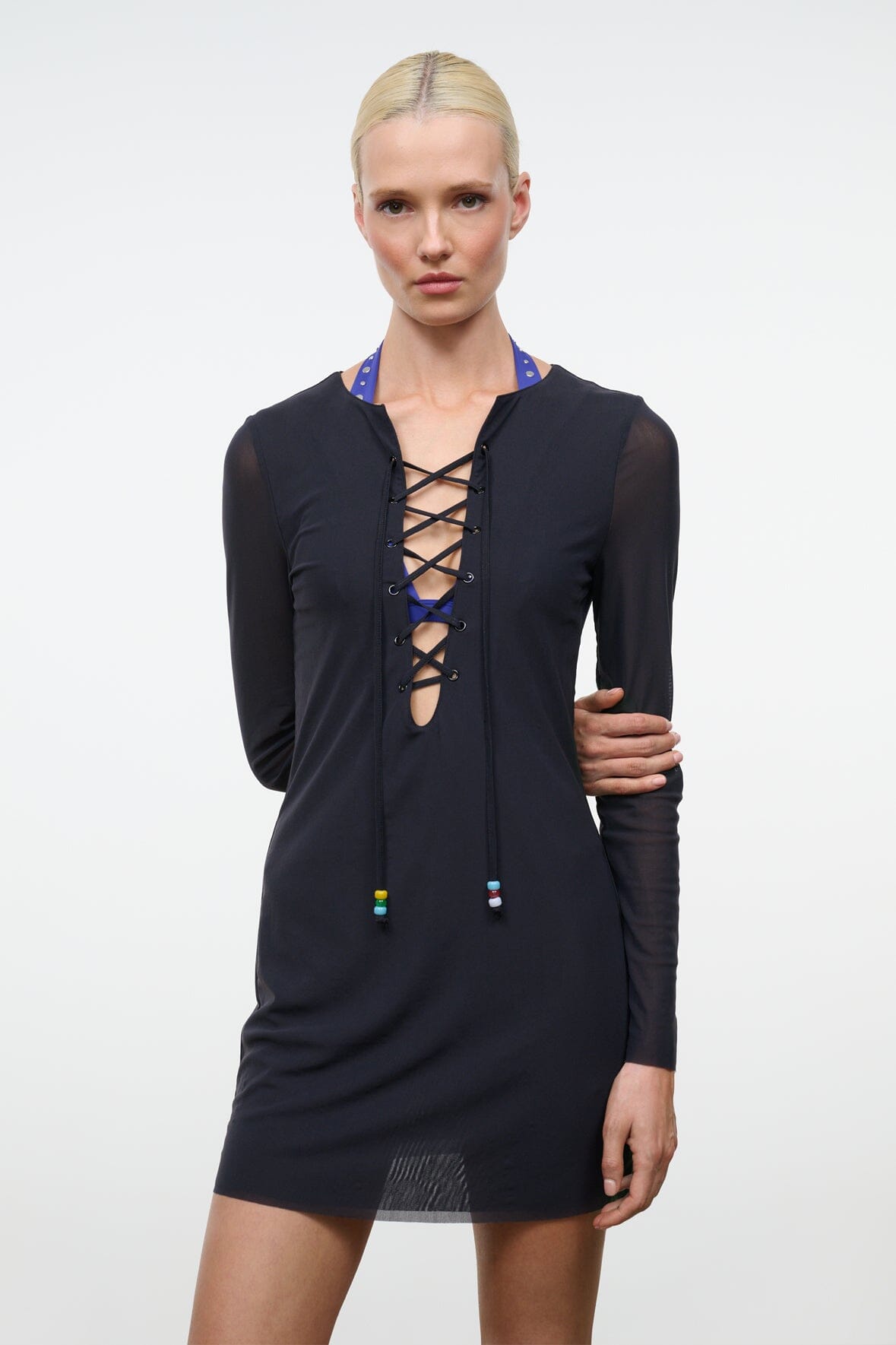 STAUD Dresses|Sale Reve Mini Dress Black