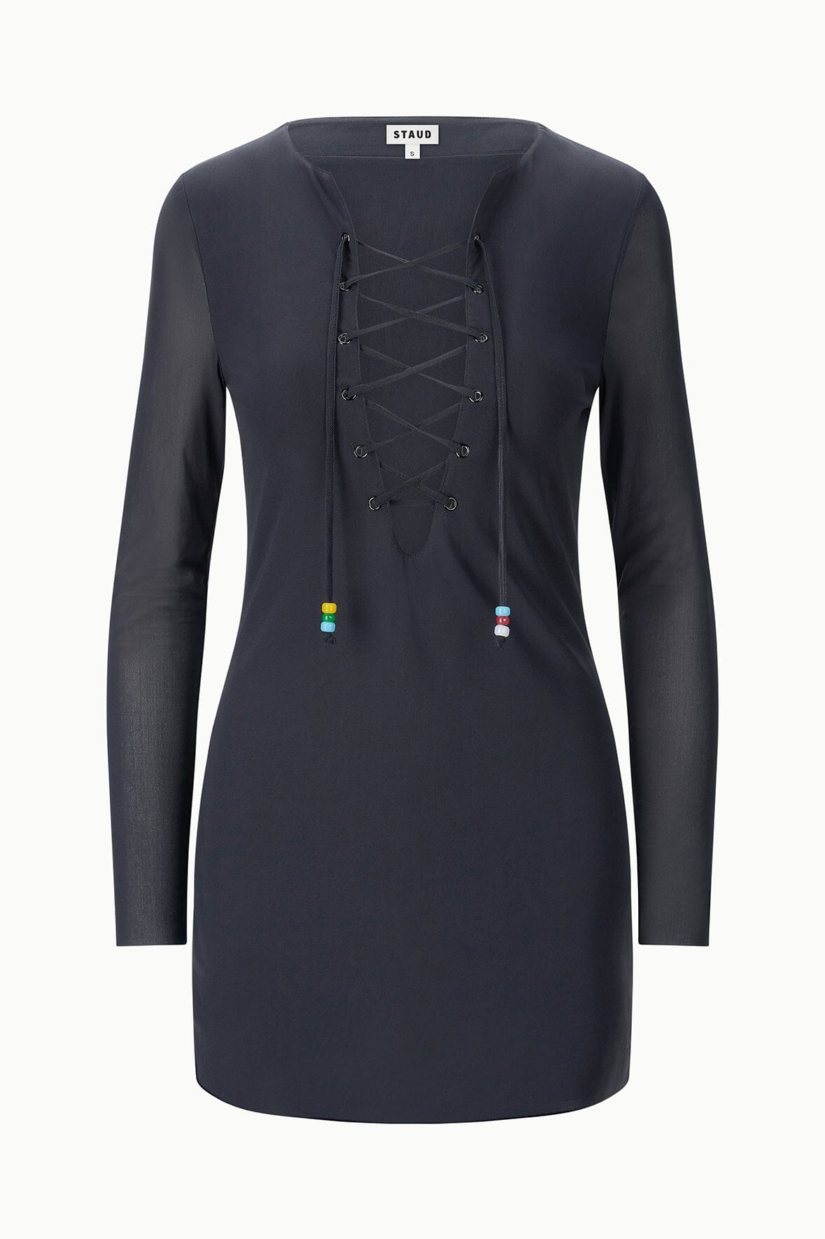 STAUD Dresses|Sale Reve Mini Dress Black