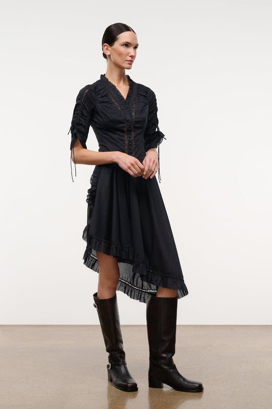 STAUD Dresses|Sale Paolina Dress Black