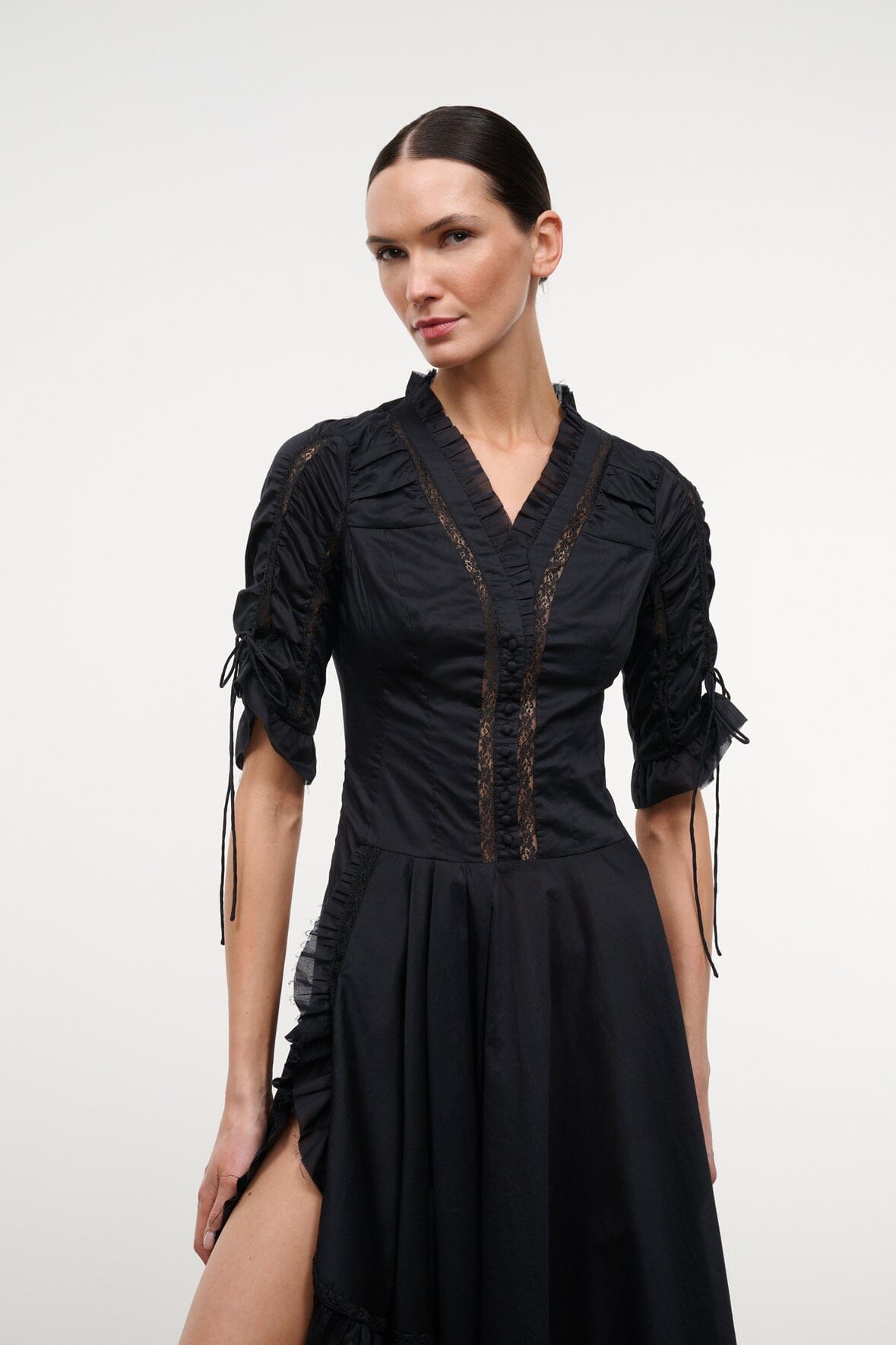 STAUD Dresses|Sale Paolina Dress Black