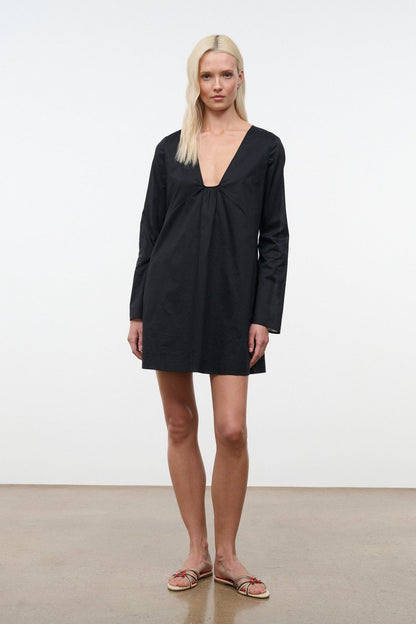 STAUD Dresses|Sale Vivi Dress Black