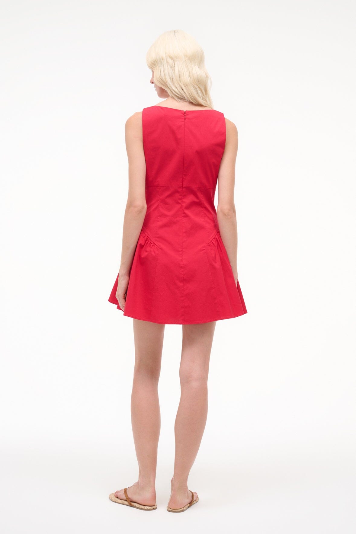 STAUD Dresses|Sale Gwen Mini Dress Cherry