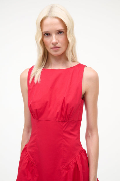STAUD Dresses|Sale Gwen Mini Dress Cherry