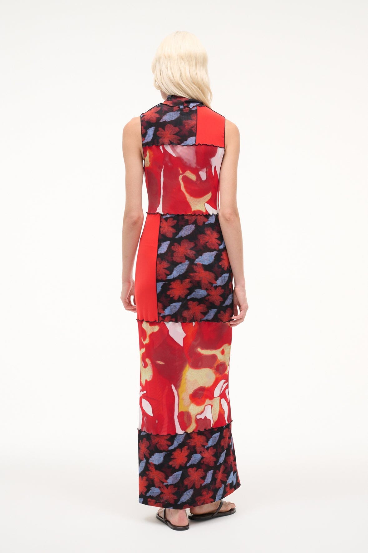 STAUD Dresses|Sale Ruby Dress Red Zone Multi