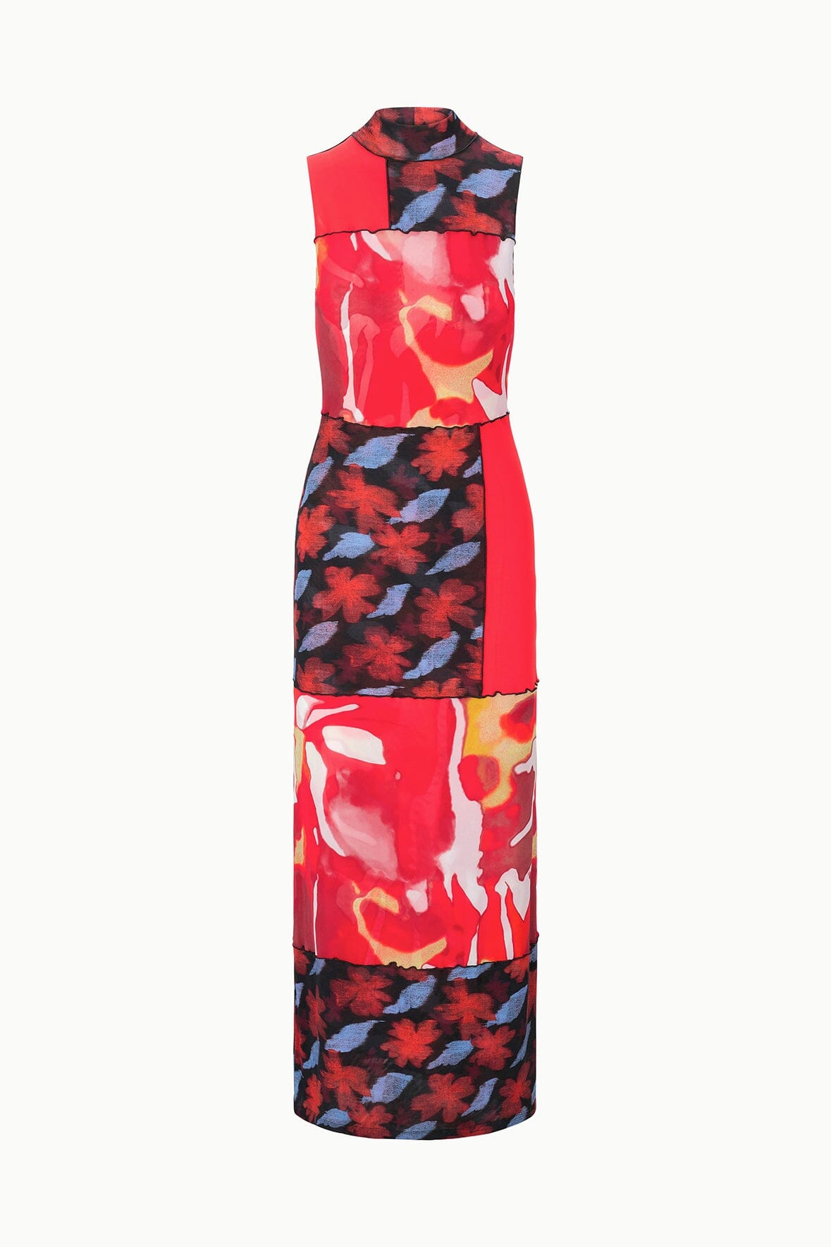 STAUD Dresses|Sale Ruby Dress Red Zone Multi