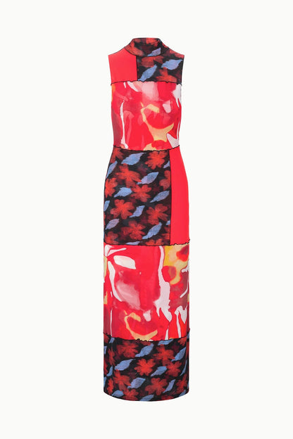 STAUD Dresses|Sale Ruby Dress Red Zone Multi